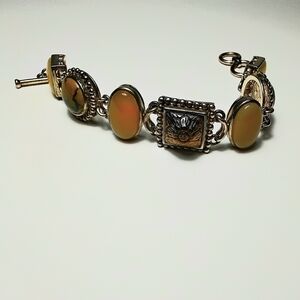 Whitney Kelly Tiger's Eye Jasper Bracelet 8"